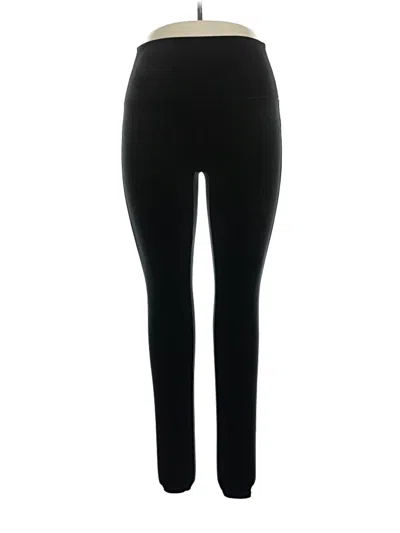 Pre-owned Spanx Active Pants In Black