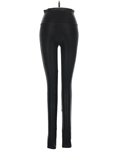 Pre-owned Spanx Active Pants In Black