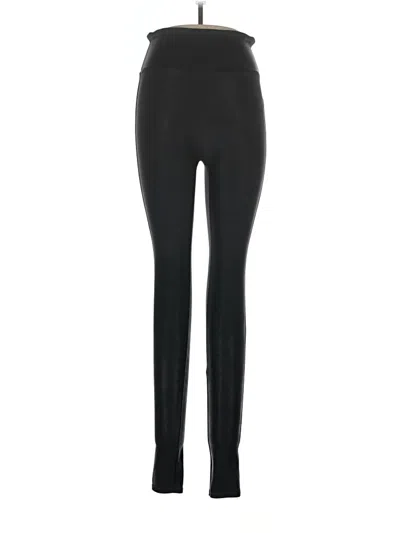 Pre-owned Spanx Active Pants In Black