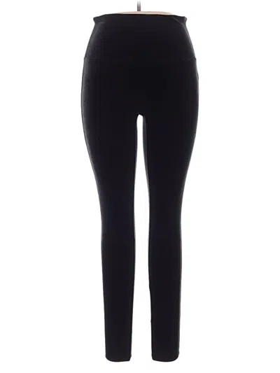 Pre-owned Spanx Active Pants In Black