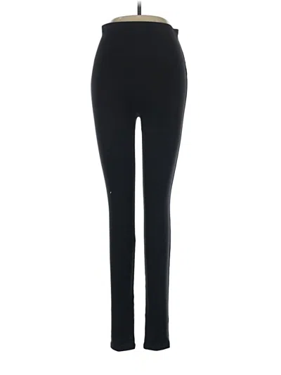 Pre-owned Spanx Active Pants In Black