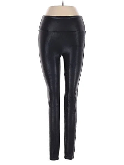 Pre-owned Spanx Active Pants In Black