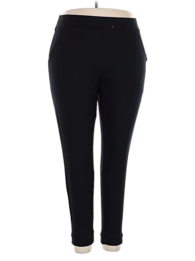 Pre-owned Spanx Active Pants In Black