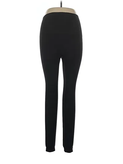 Pre-owned Spanx Active Pants In Black