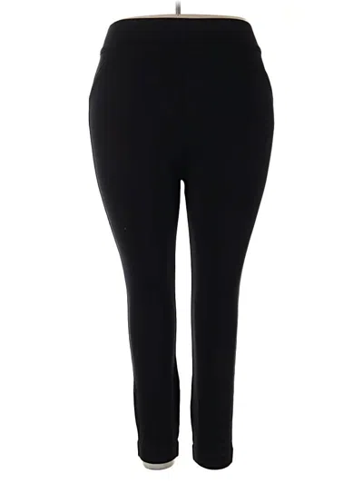 Pre-owned Spanx Active Pants In Black