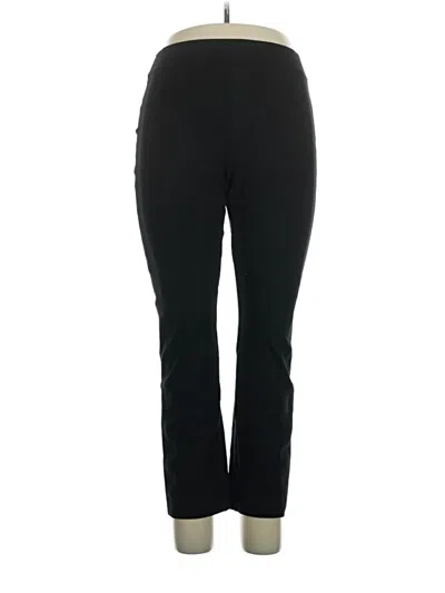 Pre-owned Spanx Active Pants In Black