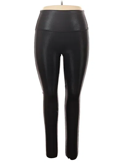 Pre-owned Spanx Active Pants In Black