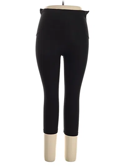 Pre-owned Spanx Active Pants In Black