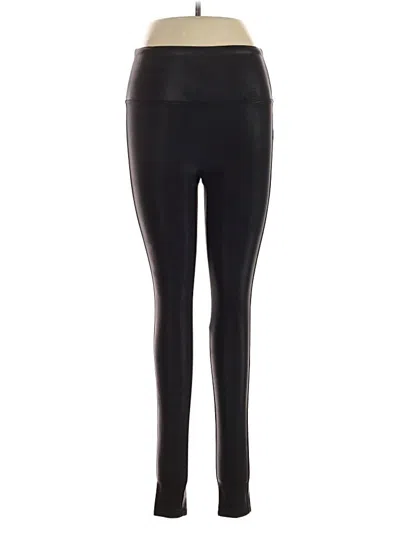 Pre-owned Spanx Active Pants In Black