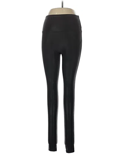 Pre-owned Spanx Active Pants In Black