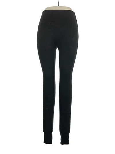 Pre-owned Spanx Active Pants In Black