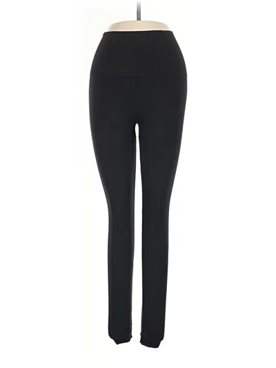 Pre-owned Spanx Active Pants In Black