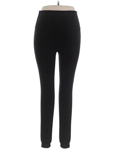 Pre-owned Spanx Active Pants In Black