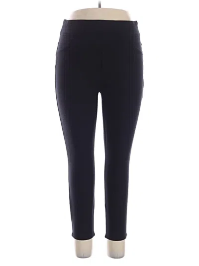 Pre-owned Spanx Active Pants In Black