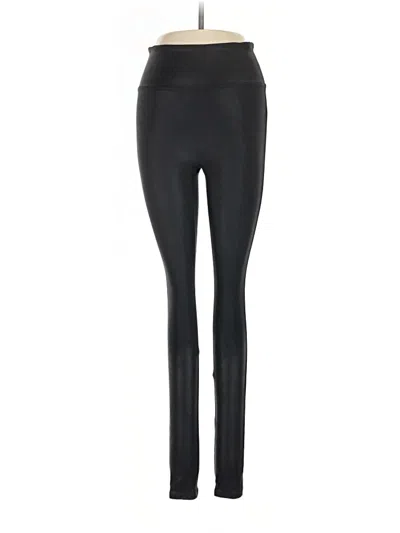 Pre-owned Spanx Active Pants In Black
