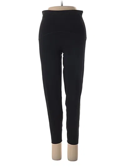 Pre-owned Spanx Active Pants In Black