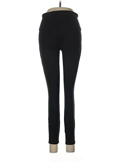 Pre-owned Spanx Active Pants In Black