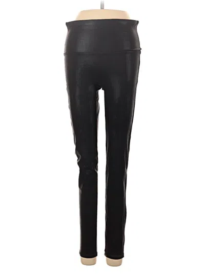 Pre-owned Spanx Active Pants In Black