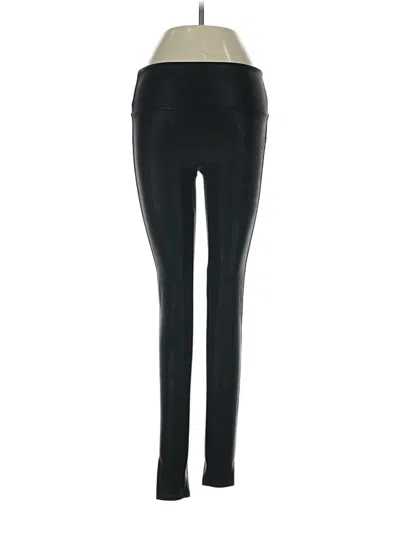 Pre-owned Spanx Active Pants In Black