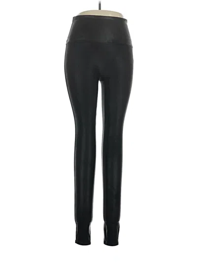 Pre-owned Spanx Active Pants In Black