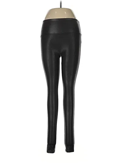 Pre-owned Spanx Active Pants In Black