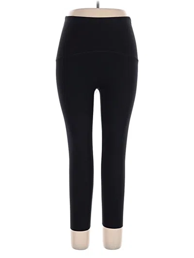 Pre-owned Spanx Active Pants In Black