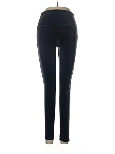 Pre-owned Spanx Active Pants In Black