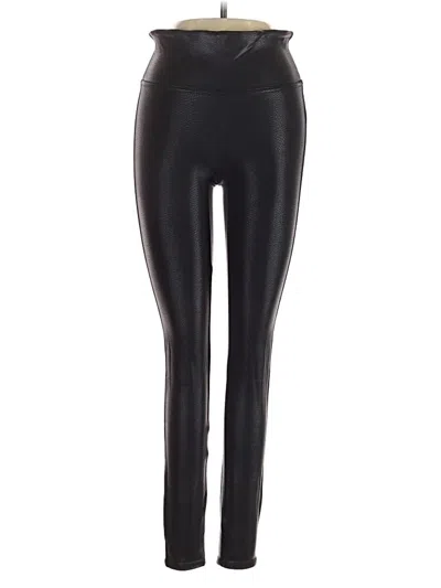 Pre-owned Spanx Active Pants In Black