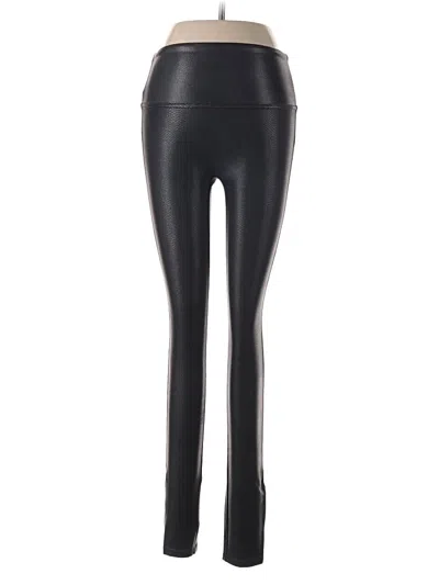 Pre-owned Spanx Active Pants In Black