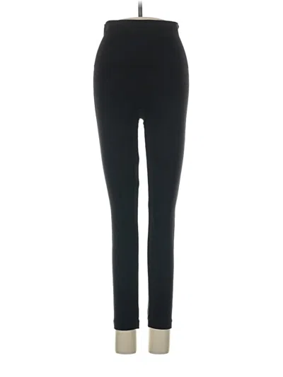 Pre-owned Spanx Active Pants In Black