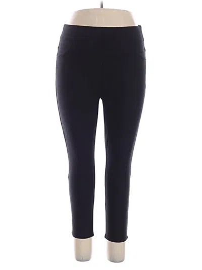Pre-owned Spanx Active Pants In Black