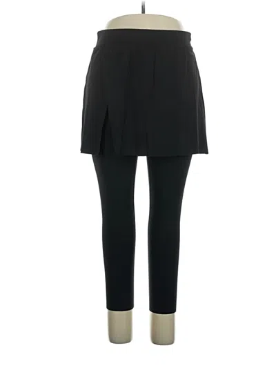 Pre-owned Spanx Active Pants In Black