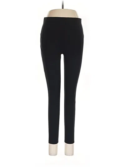 Pre-owned Spanx Active Pants In Black