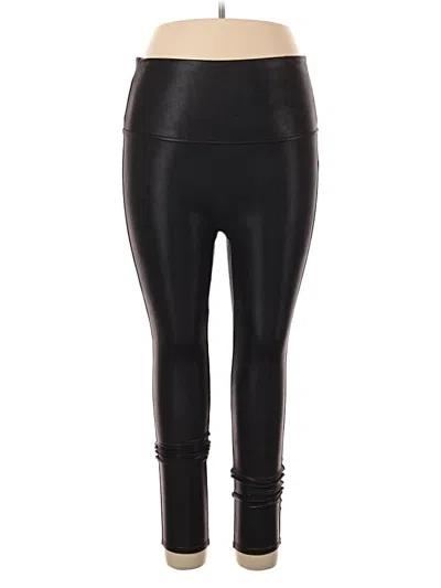 Pre-owned Spanx Active Pants In Black
