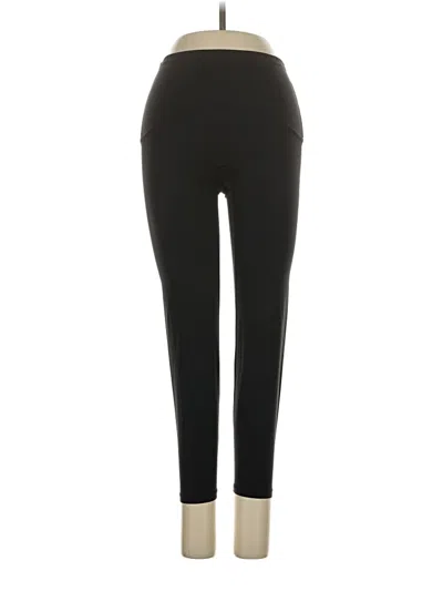 Pre-owned Spanx Active Pants In Black