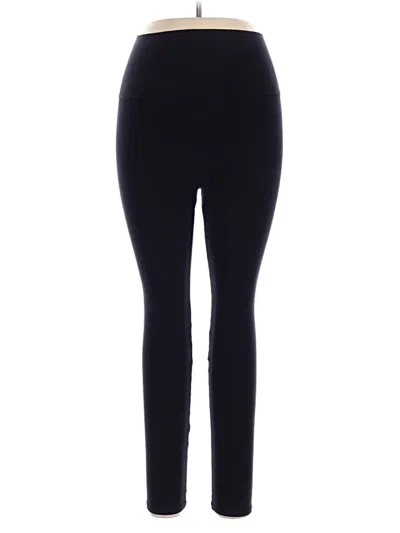 Pre-owned Spanx Active Pants In Black