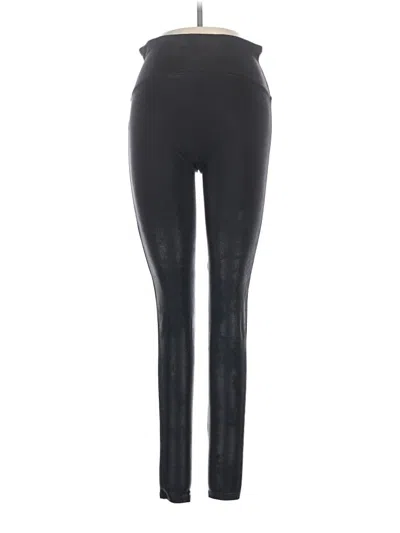 Pre-owned Spanx Active Pants In Black
