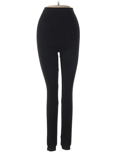 Pre-owned Spanx Active Pants In Black