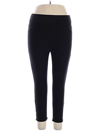 Pre-owned Spanx Active Pants In Black