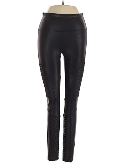 Pre-owned Spanx Active Pants In Black