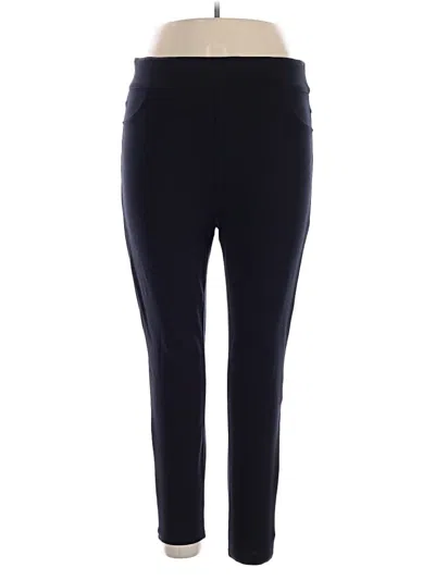 Pre-owned Spanx Active Pants In Black