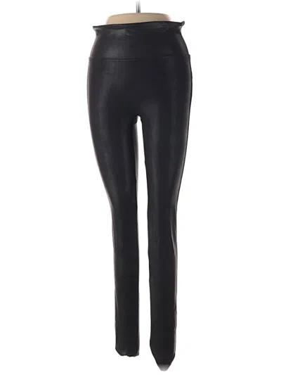 Pre-owned Spanx Active Pants In Black