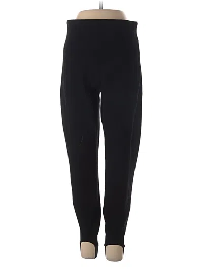 Pre-owned Spanx Active Pants In Black