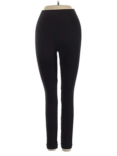 Pre-owned Spanx Active Pants In Black