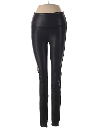 Pre-owned Spanx Active Pants In Black