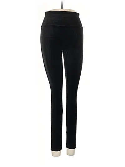 Pre-owned Spanx Active Pants In Black