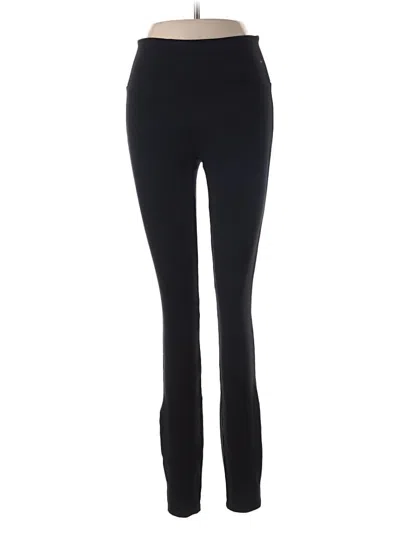 Pre-owned Spanx Active Pants In Black