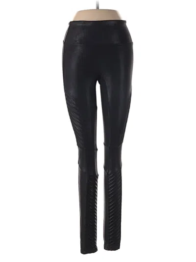 Pre-owned Spanx Active Pants In Black