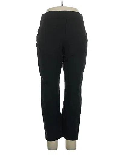 Pre-owned Spanx Active Pants In Black