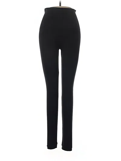 Pre-owned Spanx Active Pants In Black